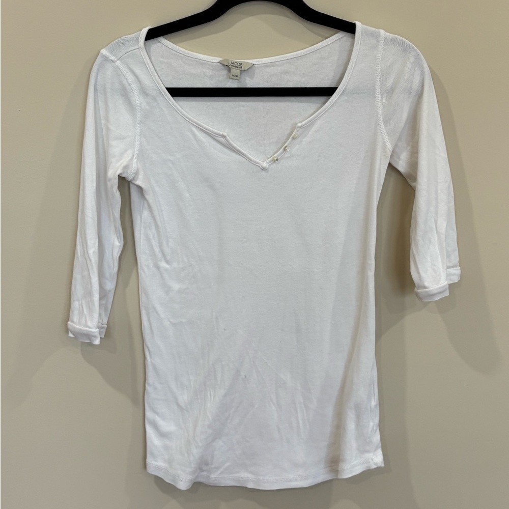 Jacob Connexion Ivory Henley Top